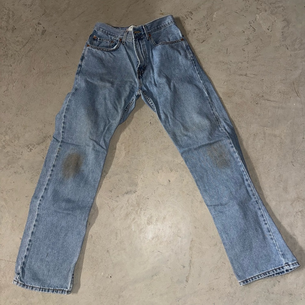 Levi's Regular Fit 505 Blue Men's Straight Jeans 31 x 3
